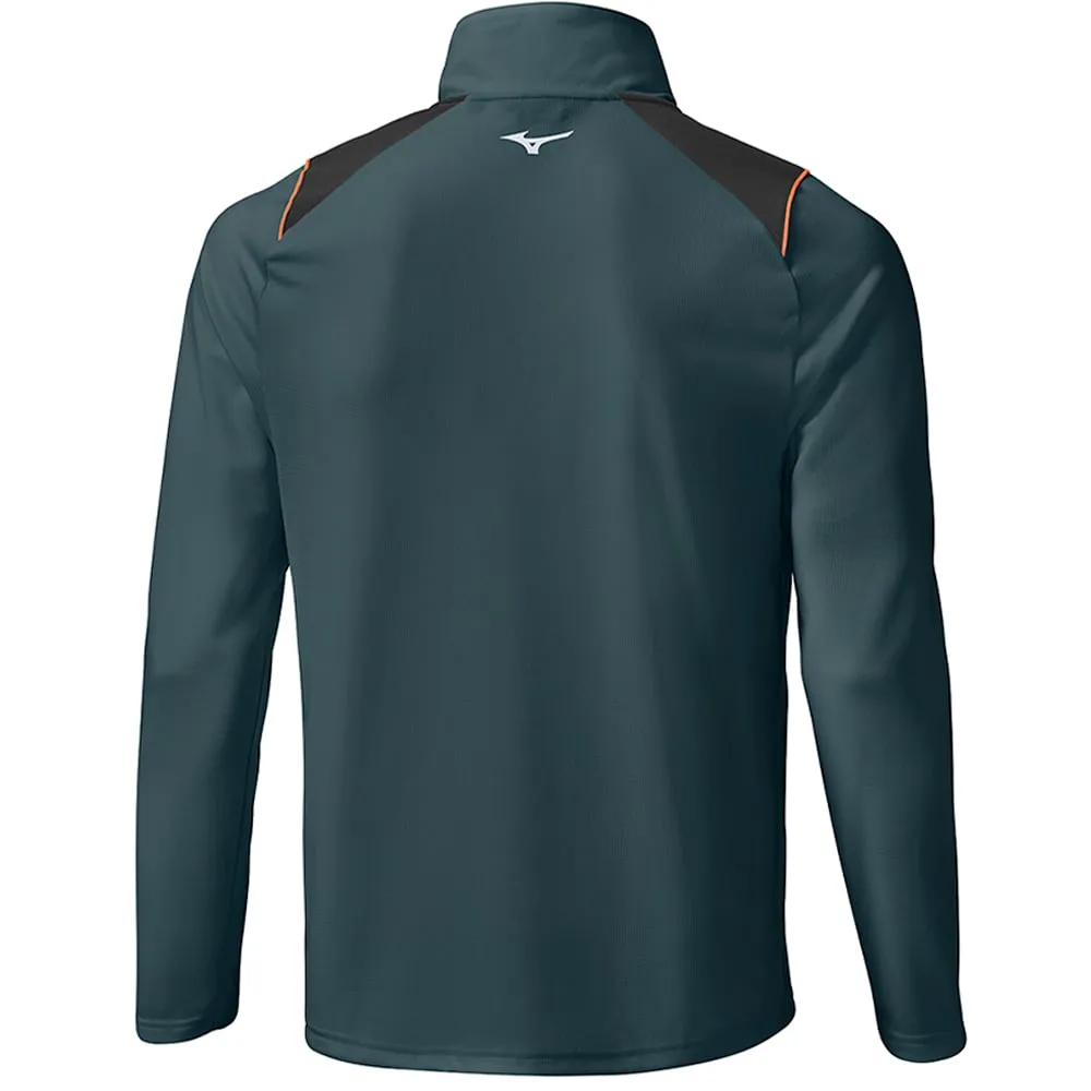 Christmas Day Sale Mizuno Breath Thermo Elite 1/4 Zip Pullover - Navy