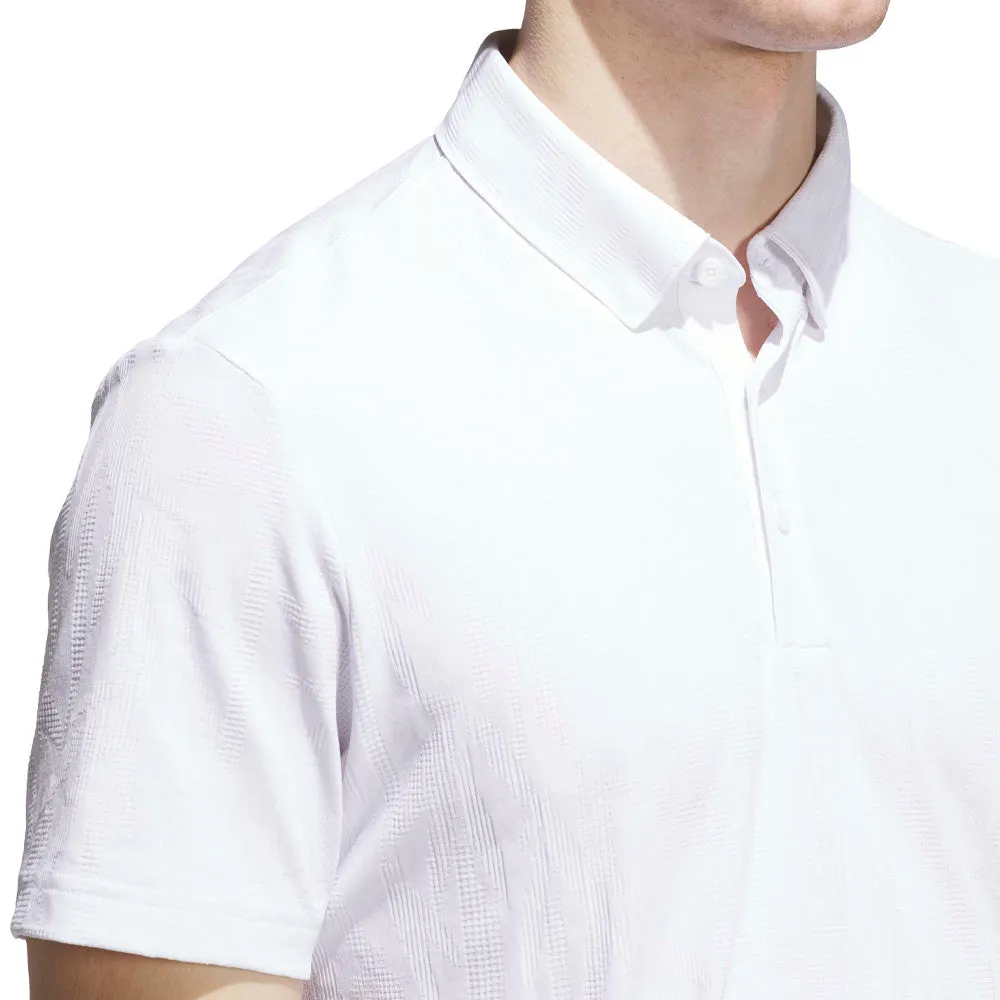Holiday Sale Adidas Go-To Textured Polo Shirt - White