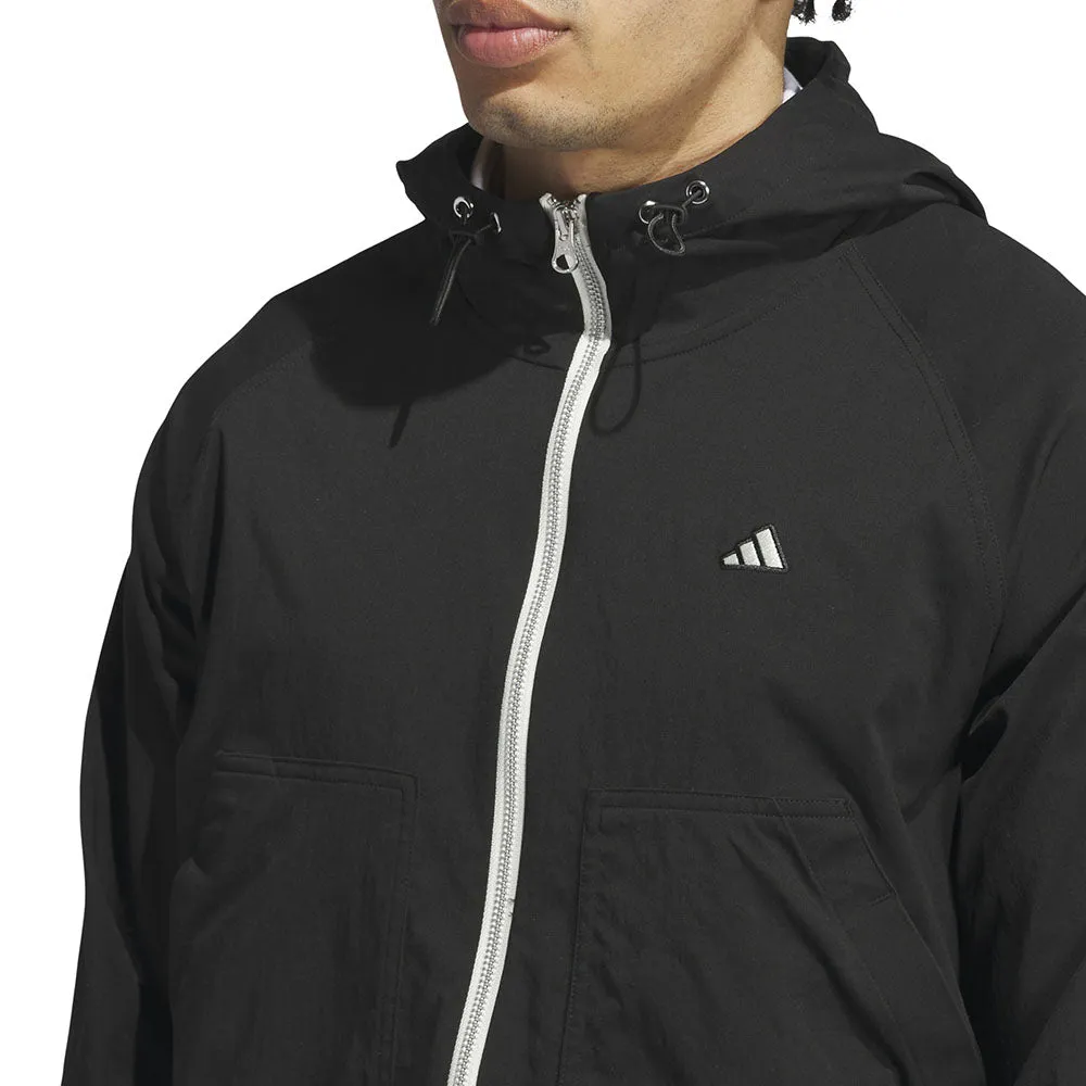 Spring Sale Memorial Day Sale Adidas Go-To Utility Dwr Full Zip Jacket - Black