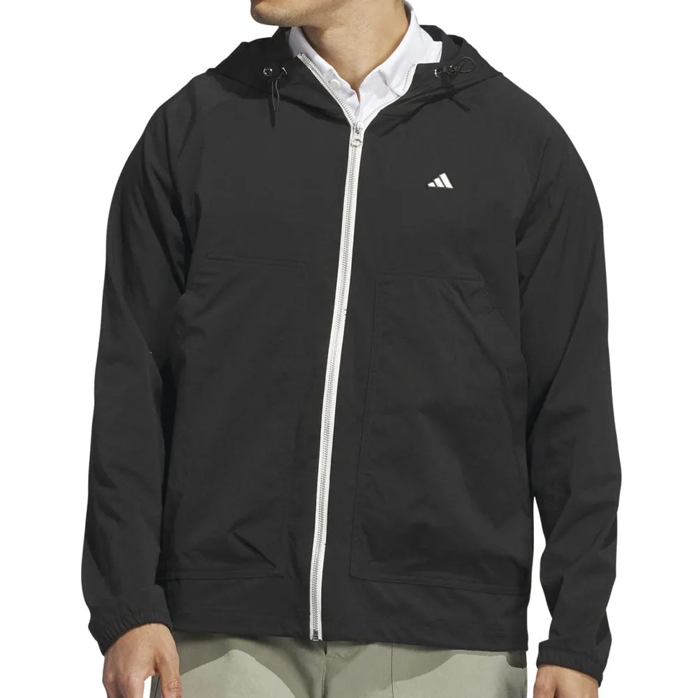 Stride with Confidence Adidas Go-To Utility Dwr Full Zip Jacket - Black