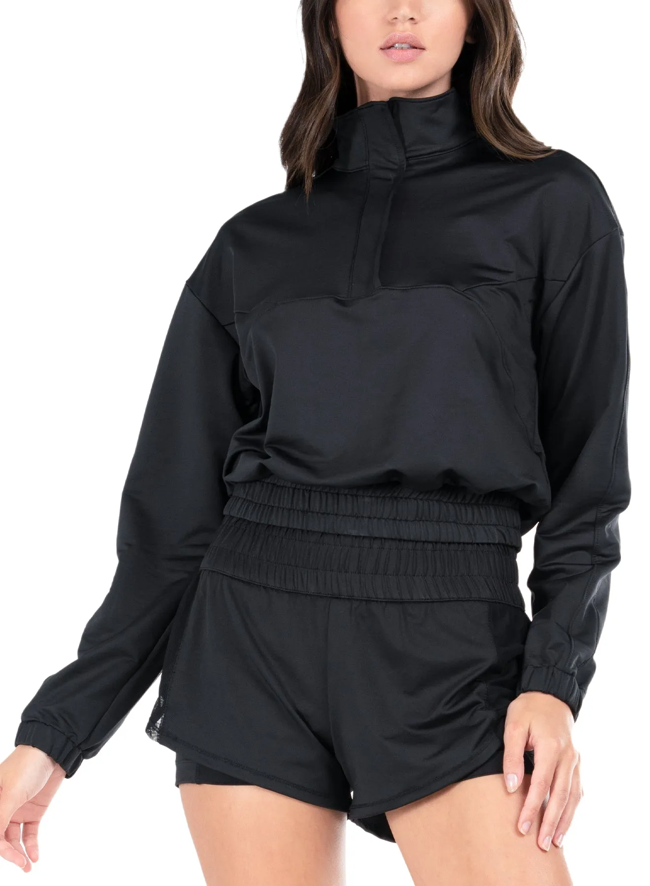 Made to Turn Heads Mock Pullover