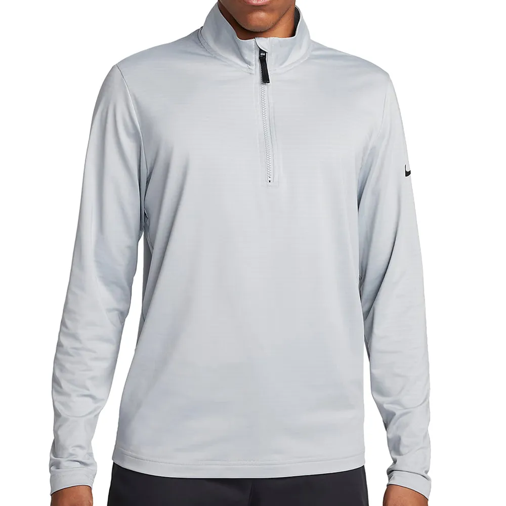 Performance Unleashed Nike Victory Dri-Fit 1/2-Zip Pullover - Light Smoke Grey/Black