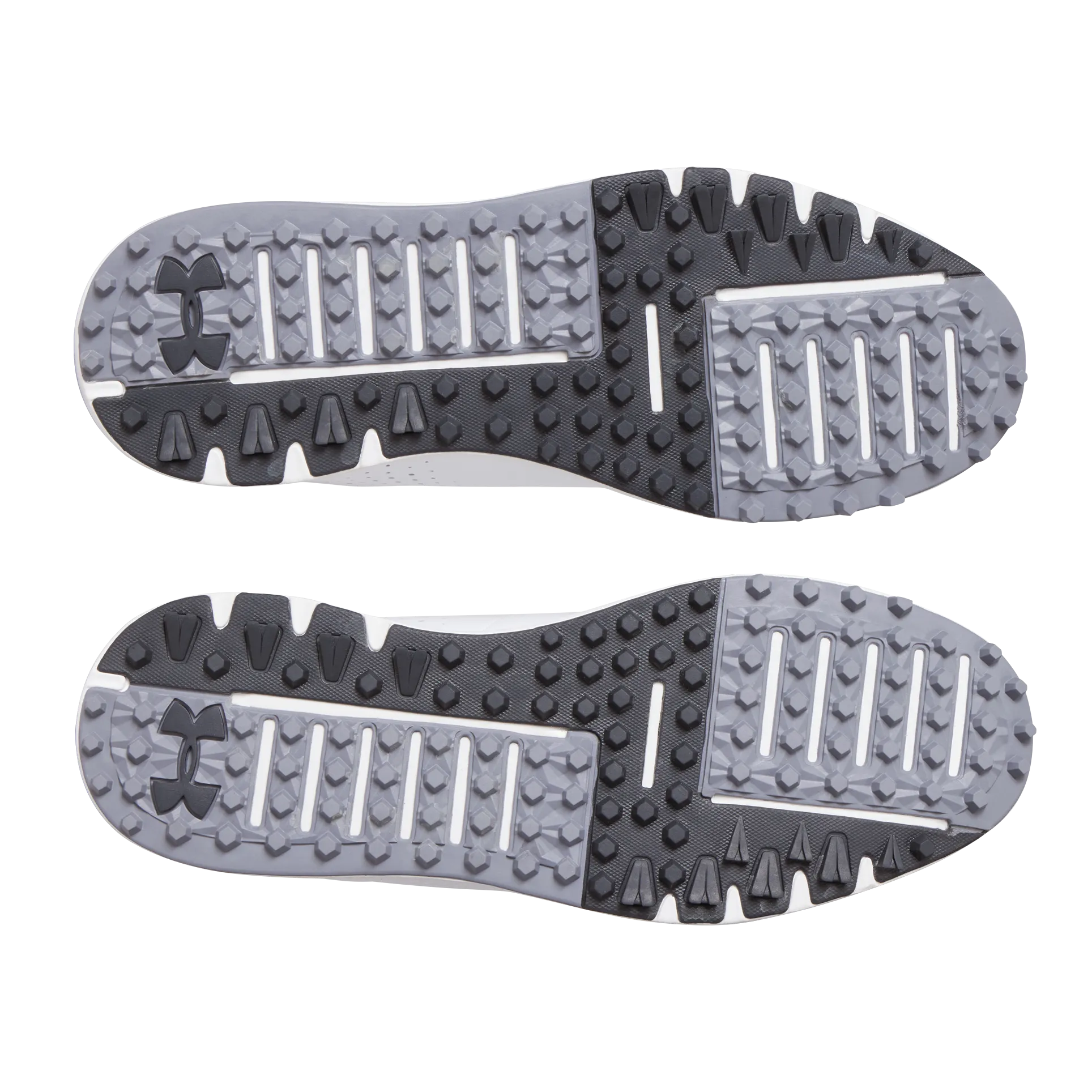 Feel the Energy Under Armour Drive Medal Spikeless Golf Shoes - White/Titan Grey