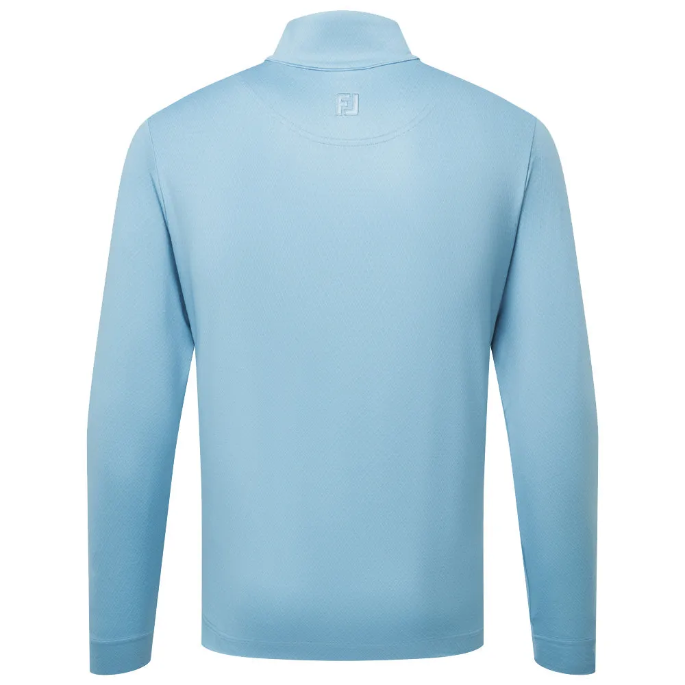 Built to Move You Loud Looks, Smooth Moves Footjoy Tonal Deco Diamond Chillout 1/4 Zip - Air Blue