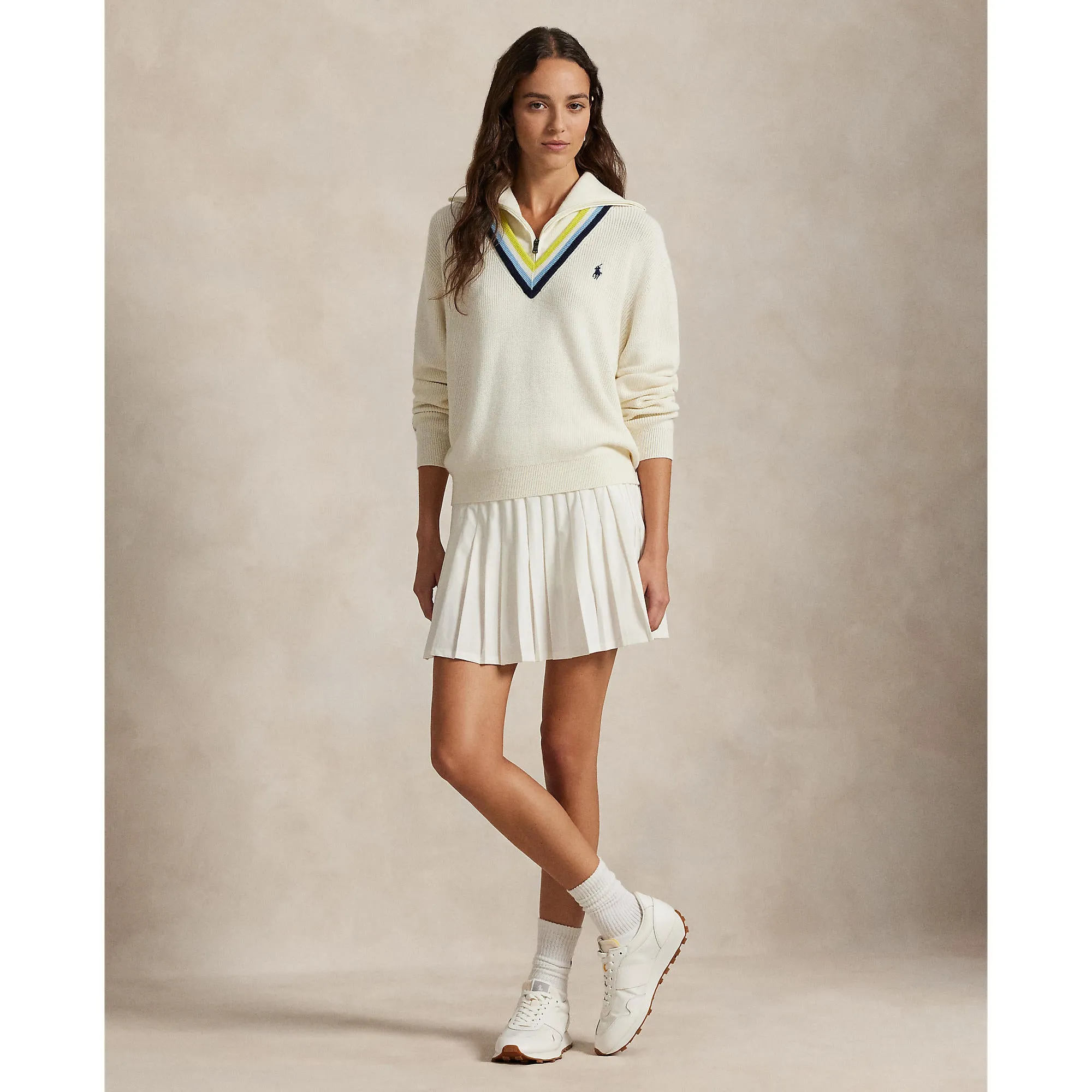Biggest Sale of the Year Rlx Ralph Lauren Women'S Wool Blend Sweater Pullover - Antique White