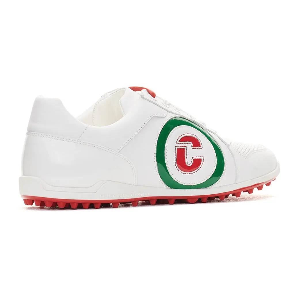 Deal Of The Century Duca Del Cosma Kuba 2.0 Spikeless Waterproof Shoes- White/Green/Red