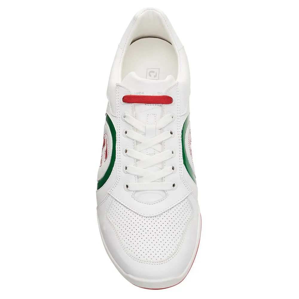 Duca Del Cosma Kuba 2.0 Spikeless Waterproof Shoes- White/Green/Red The Fast Lane Choice
