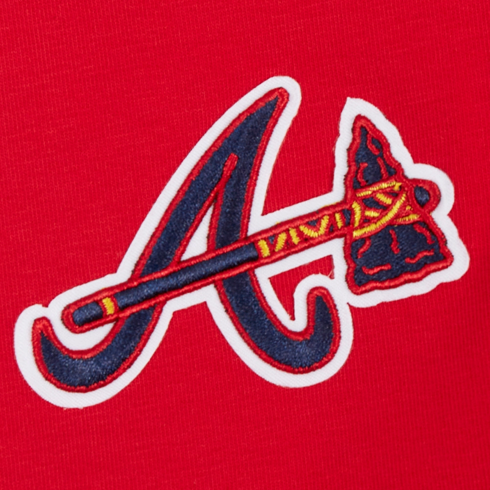 BIKE SHORTS MLB ATLANTA BRAVES CLASSIC CHENILLE PARA MUJER