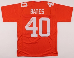 Bill Bates Signed Tennessee Volunteers Jersey (Fiterman) Cowboys D,B (19831997)