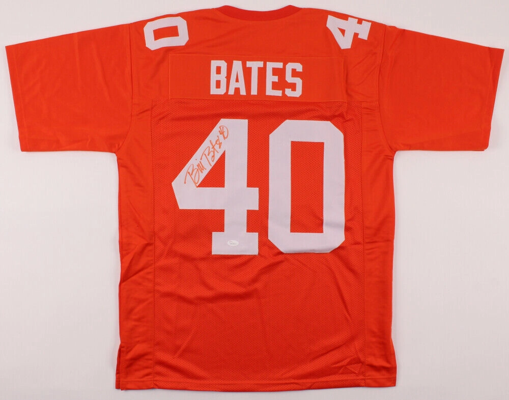 Bill Bates Signed Tennessee Volunteers Jersey (Fiterman) Cowboys D,B (19831997)