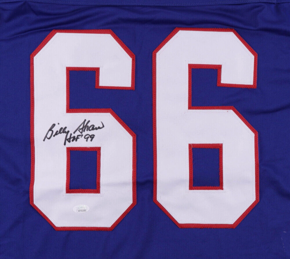 Billy Shaw Signed Buffalo Bills Jersey Inscribd HOF 99 (JSA COA) 8??AFL All-Star