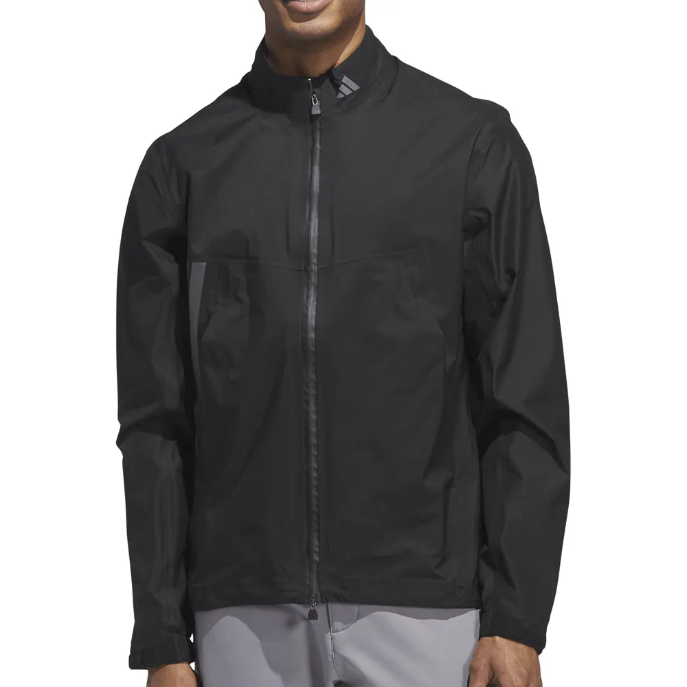 Adidas Ultimate365 Tour Climaproof  Full-Zip Waterproof Jacket - Black All Saints' Day Sale Define Your Own Way