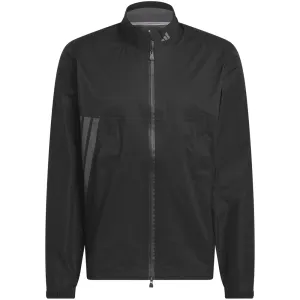 Adidas Ultimate365 Tour Climaproof  Full-Zip Waterproof Jacket - Black Make a Statement Keep Going Strong