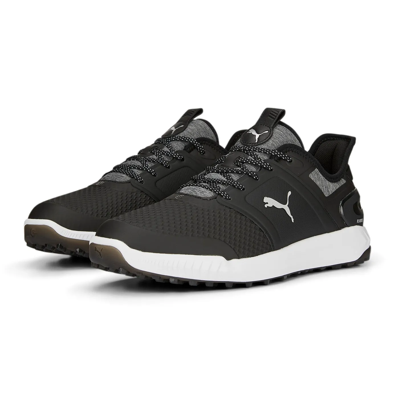 Puma Ignite Elevate Spikeless Wide Men'S Golf Shoes - Puma Back/ Puma Silver Not for the Ordinary Easter Sale