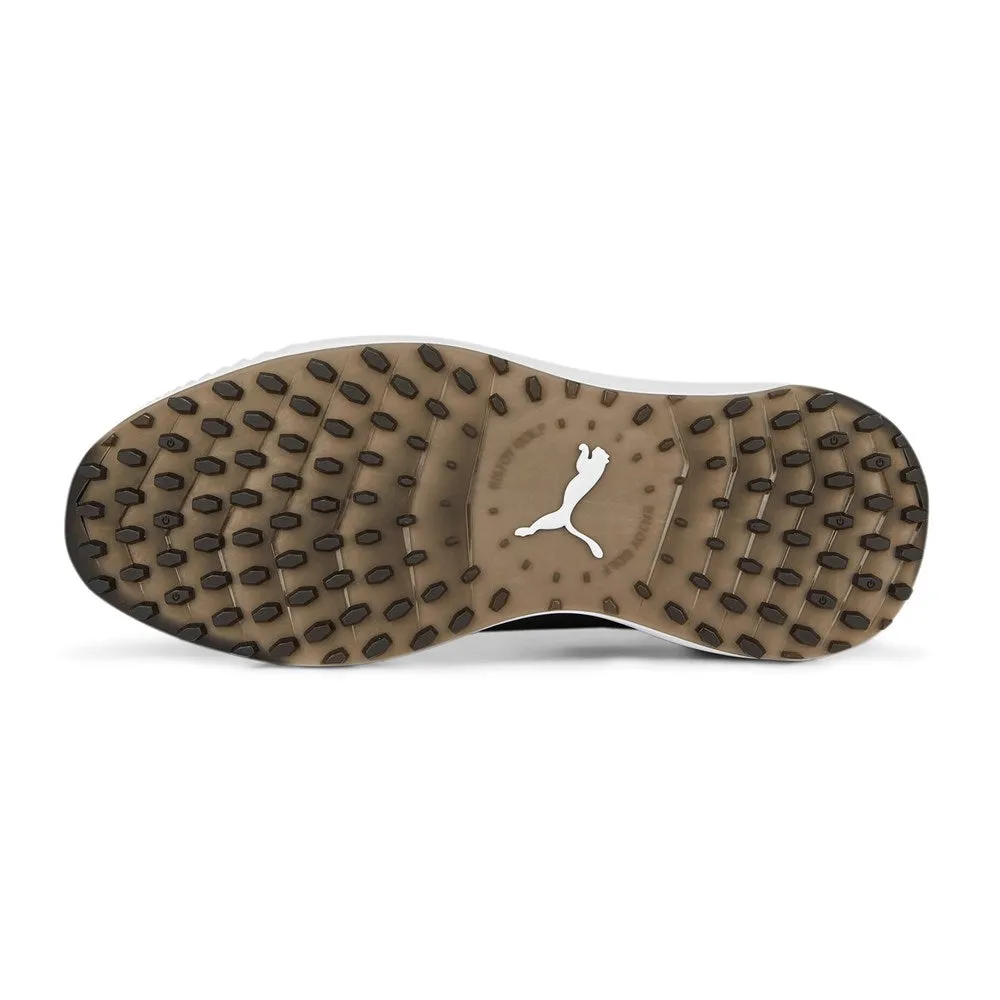 Power Every Step Thanksgiving Day Sale Puma Ignite Elevate Spikeless Wide Men'S Golf Shoes - Puma Back/ Puma Silver