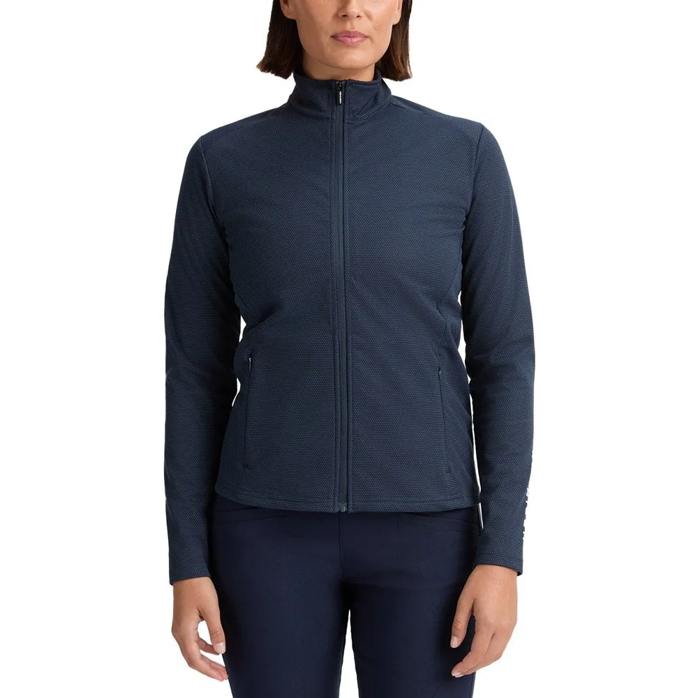 Loud Looks, Smooth Moves All Eyes on You Rohnisch Women'S Laura Midlayer Golf Jacket - Navy