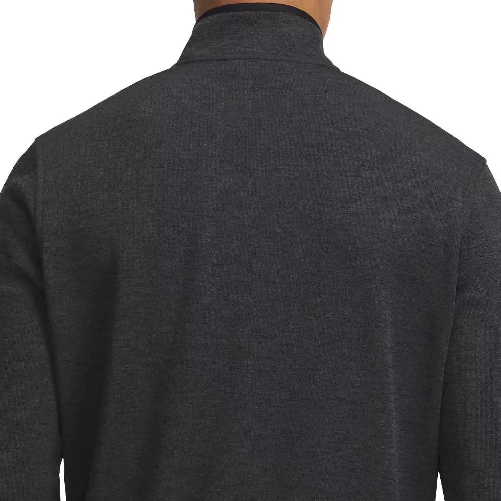 Father's Day Sale All Saints' Day Sale Under Armour Drive Sweaterfleece 1/2 Zip Pullover - Black/Anthracite/Black