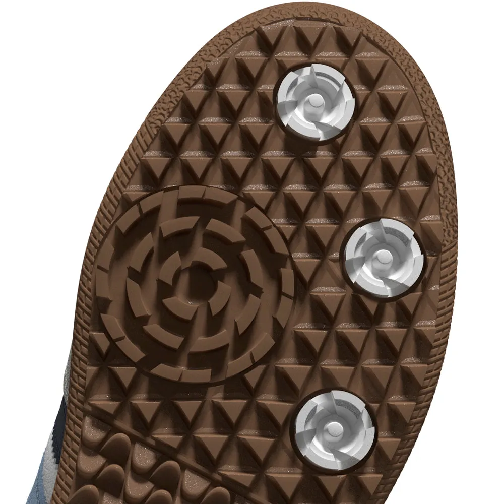 Adidas Golf Originals Samba Golf Spikeless Waterproof Shoes - White/Indigo/Clear Sky Autumn Sale Special Offer