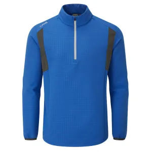 New Year's Eve Sale Never Just Walk Ping Power 1/2 Zip Sweater - Delph Blue