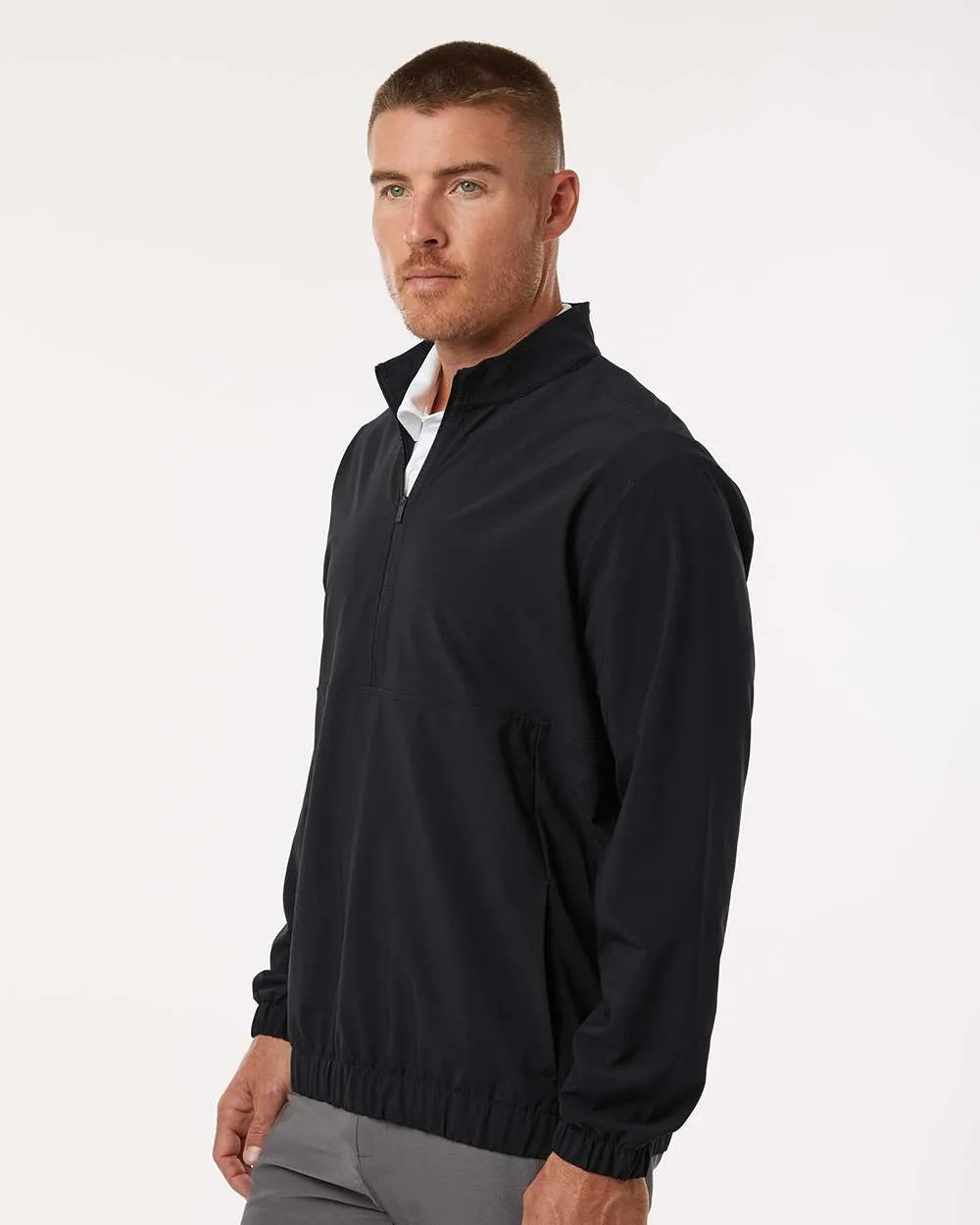 Adidas - Men'S Woven Half-Zip Pullover Engineered for Speed