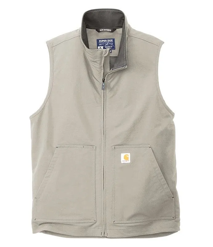 Carhartt - Men'S Super Dux Relaxed Fit Soft Shell Vest Born to Stand Out Walk Tall