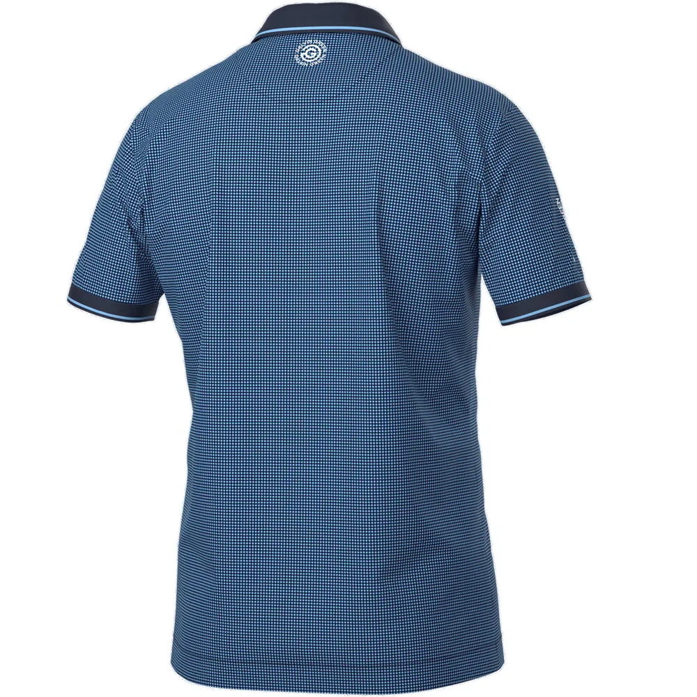 Designed to Dominate Empower Your Journey Galvin Green Miller Polo Shirt - Alaskan Blue/Navy