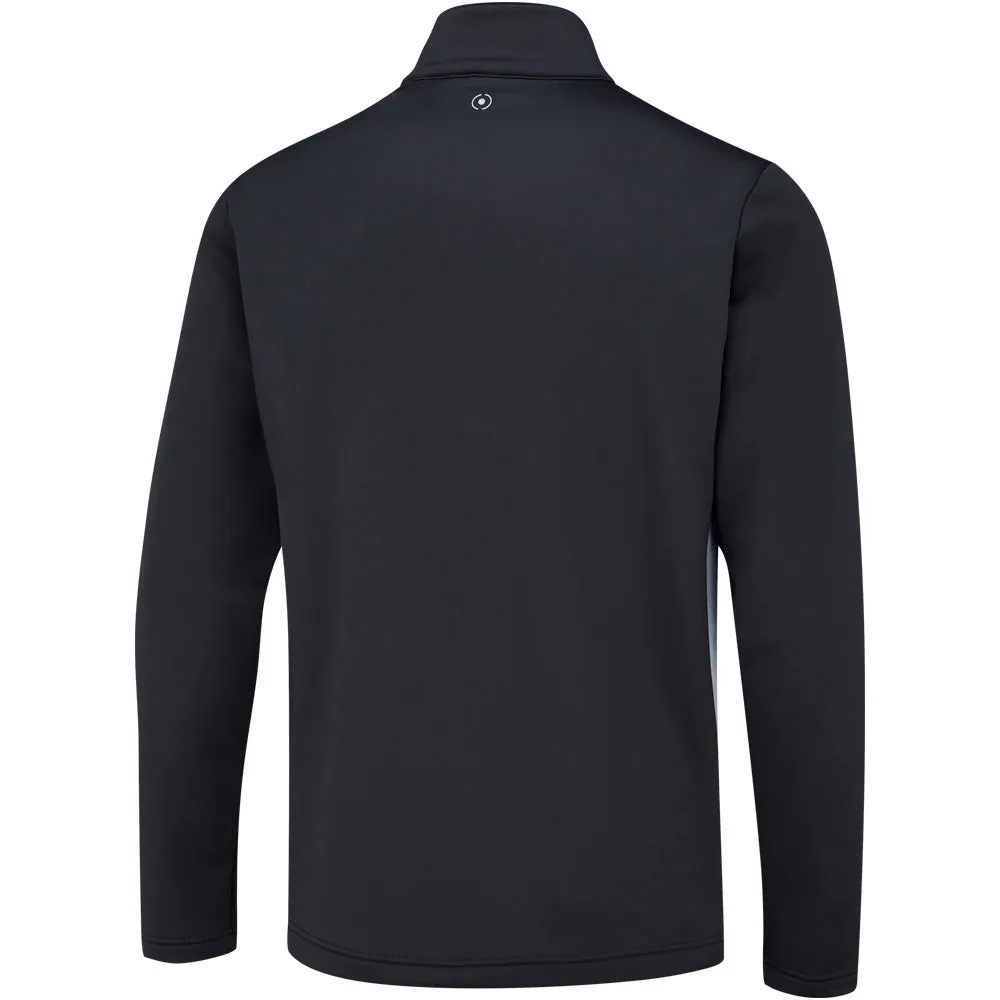 Ping Tobi 1/4 Zip Midlayer - Pearl Grey/Asphalt Move Beyond Ordinary Holiday Sale