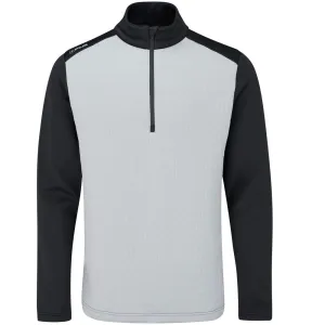 Hit Your Next Level Move Beyond Ordinary Ping Tobi 1/4 Zip Midlayer - Pearl Grey/Asphalt