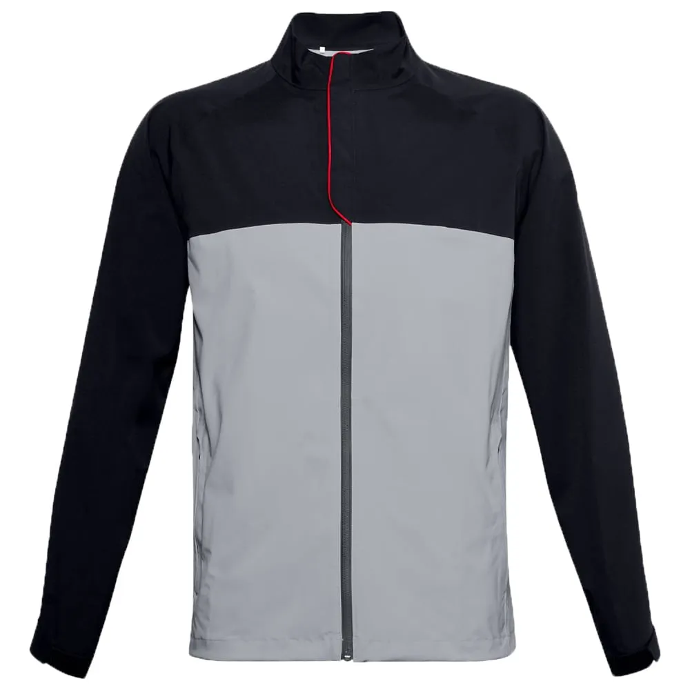 Own the Moment Unapologetically You Under Armour Stormproof Waterproof Jacket - Grey