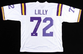 Bob Lilly Signed TCU Horned Frogs Jersey (JSA COA) Dallas Cowboys HOF Def Tackle