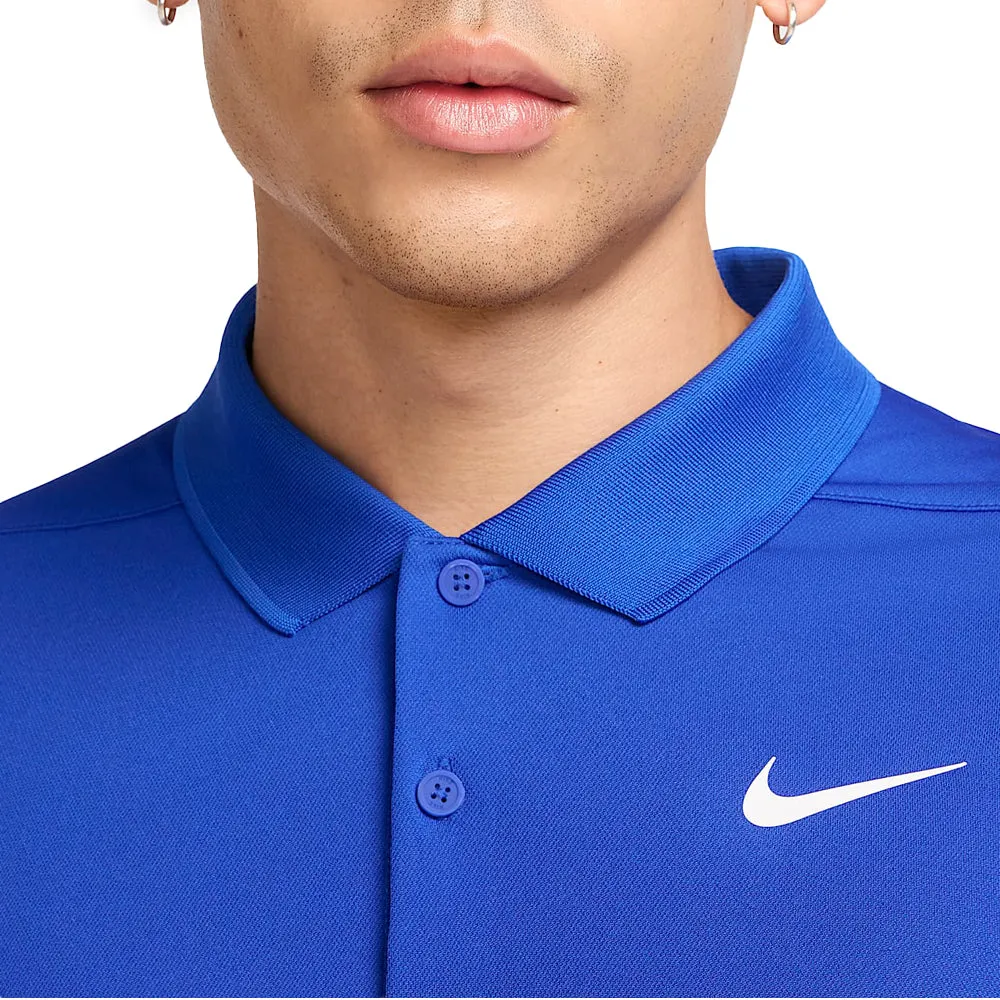 Nike Dri-Fit Victory Solid Polo Shirt - Game Royal/White Holiday Sale Move Beyond Ordinary