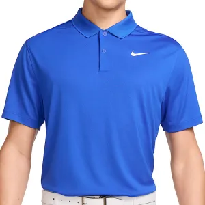 The Fast Lane Choice Own the Streets Nike Dri-Fit Victory Solid Polo Shirt - Game Royal/White