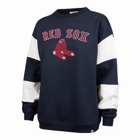BOSTON RED SOX EEPHUS '47 BARRED CREW WOMENS