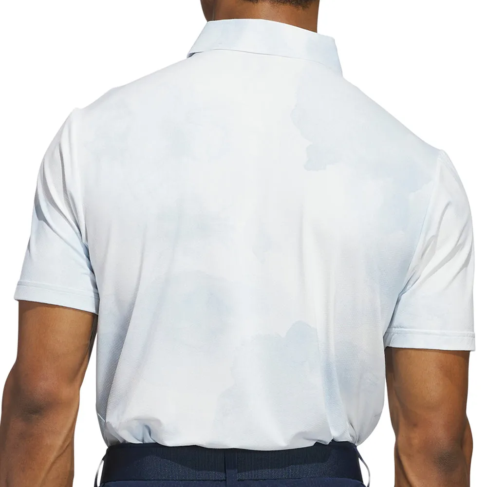 Adidas Ultimate365 Tour Adicool Lc Polo Shirt - Wonder Blue/White Feel the Energy Memorial Day Sale