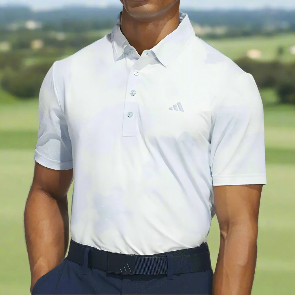 Lead with Style Adidas Ultimate365 Tour Adicool Lc Polo Shirt - Wonder Blue/White