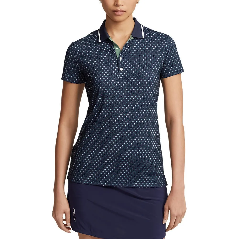 Dress from the Feet Up Rlx Ralph Lauren Women'S Printed Airflow Polo Golf Polo Shirt - Sport Diamond