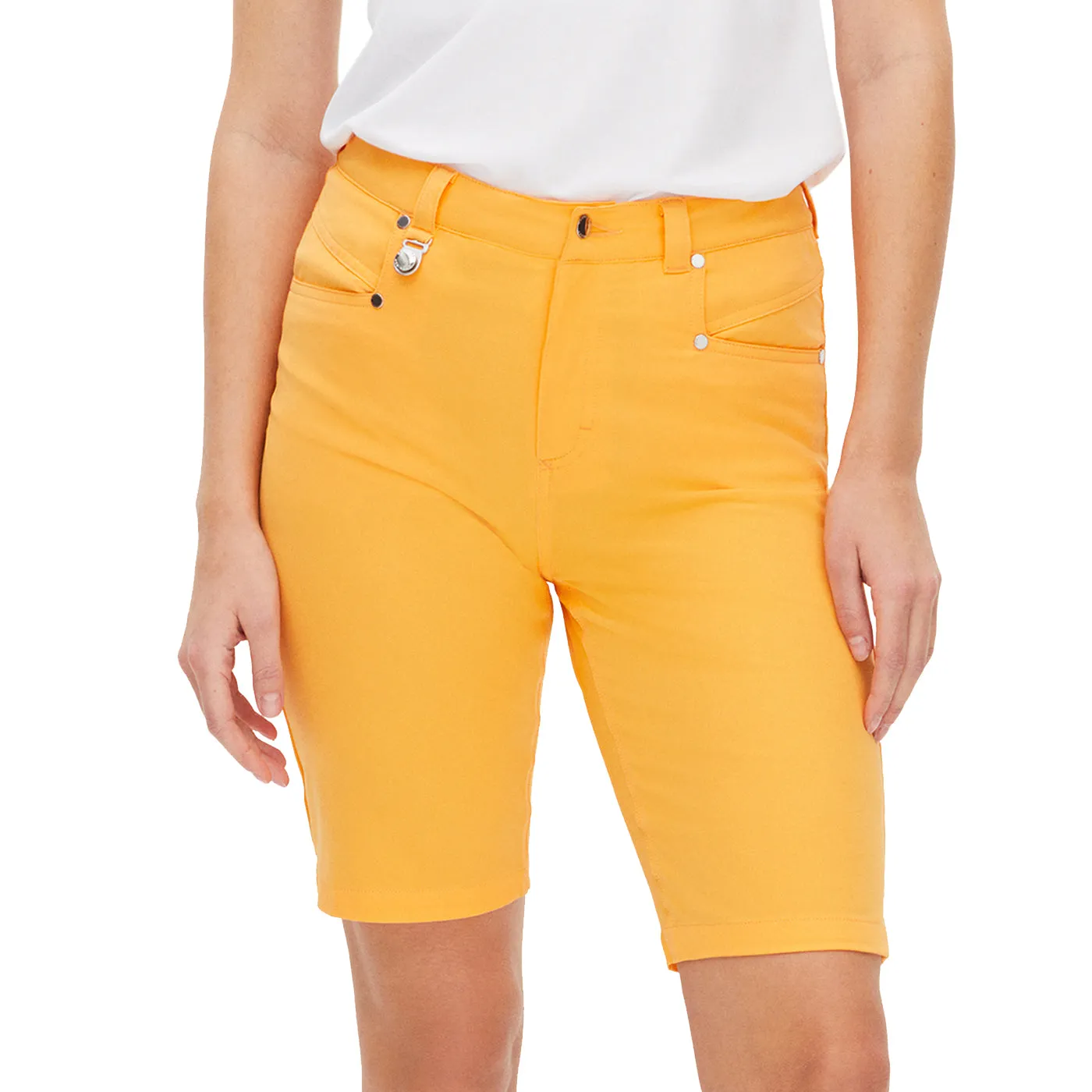 Autumn Sale Rule the Streets Rohnisch Women'S Chie Bermuda Golf Shorts - Blazing Orange