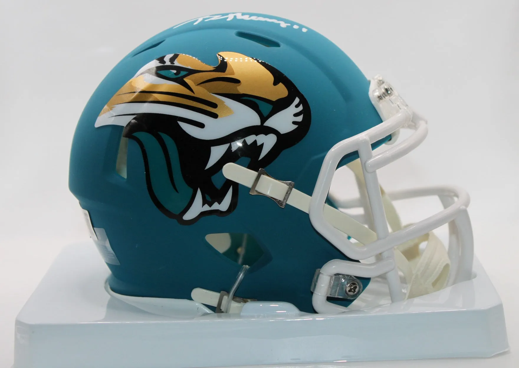 Brian Thomas Jacksonville Jaguars Signed Amp Mini Helmet