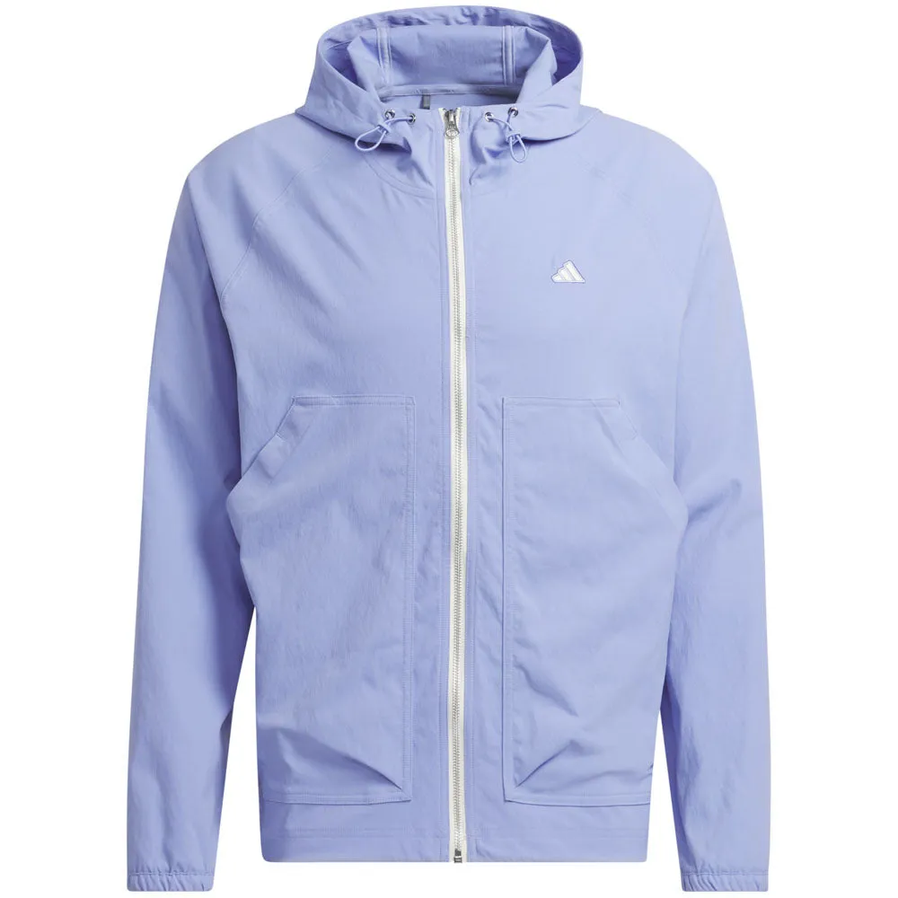 Adidas Go-To Utility Dwr Full Zip Jacket - Blue Spark Affordable