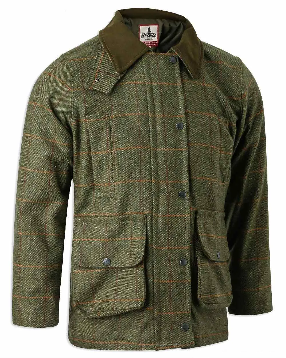 Bronte Ladies Crompton Tweed Field Coat Dog Walking Waterproof Jackets