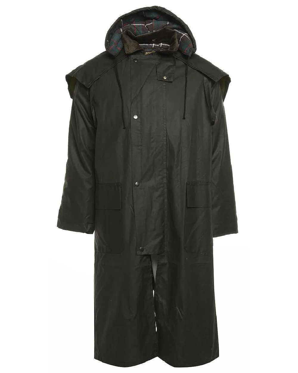 Bronte Long Wax Cotton Coat All-Purpose Men's Coats
