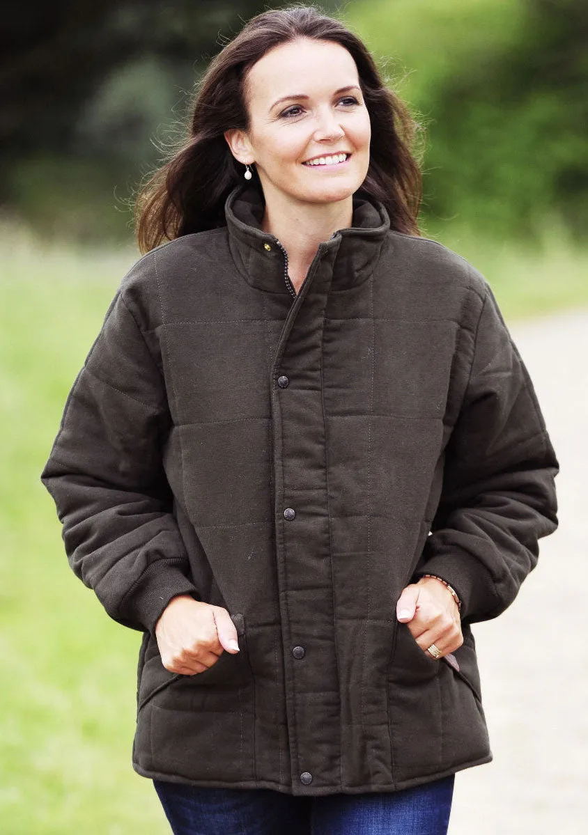 Bronte Quilted Moleskin Jacket Men's Jackets and Coats