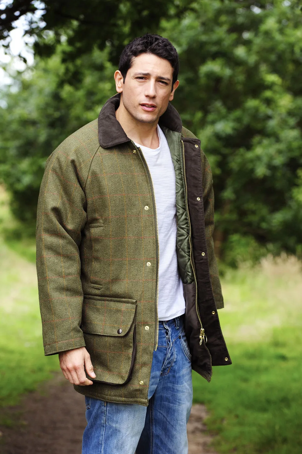 Bronte Tweed Shooting Jacket Men's Farming Jackets
