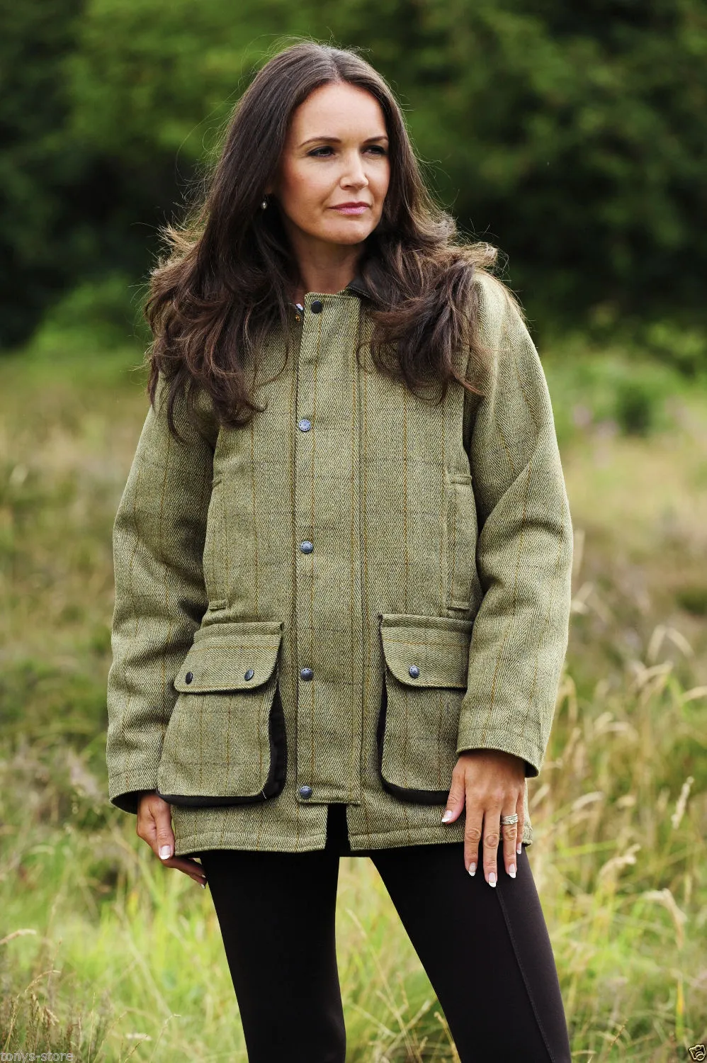 Bronte Tweed Shooting Jacket Men's Farming Jackets
