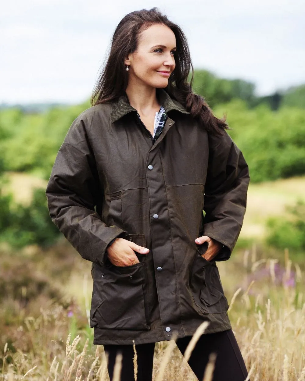 Bronte Wax Cotton Jacket Men's Jackets and Coats