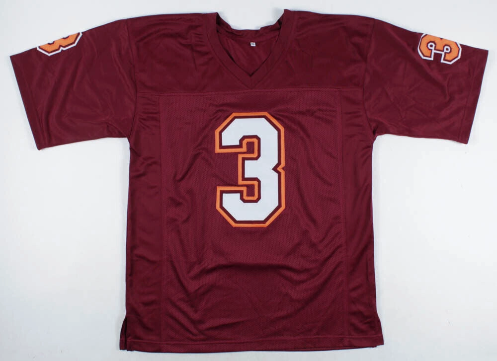 Bryan Randall Signed Virginia Tech Hokies Jersey PSA Holo/ ACC Player Year 2004