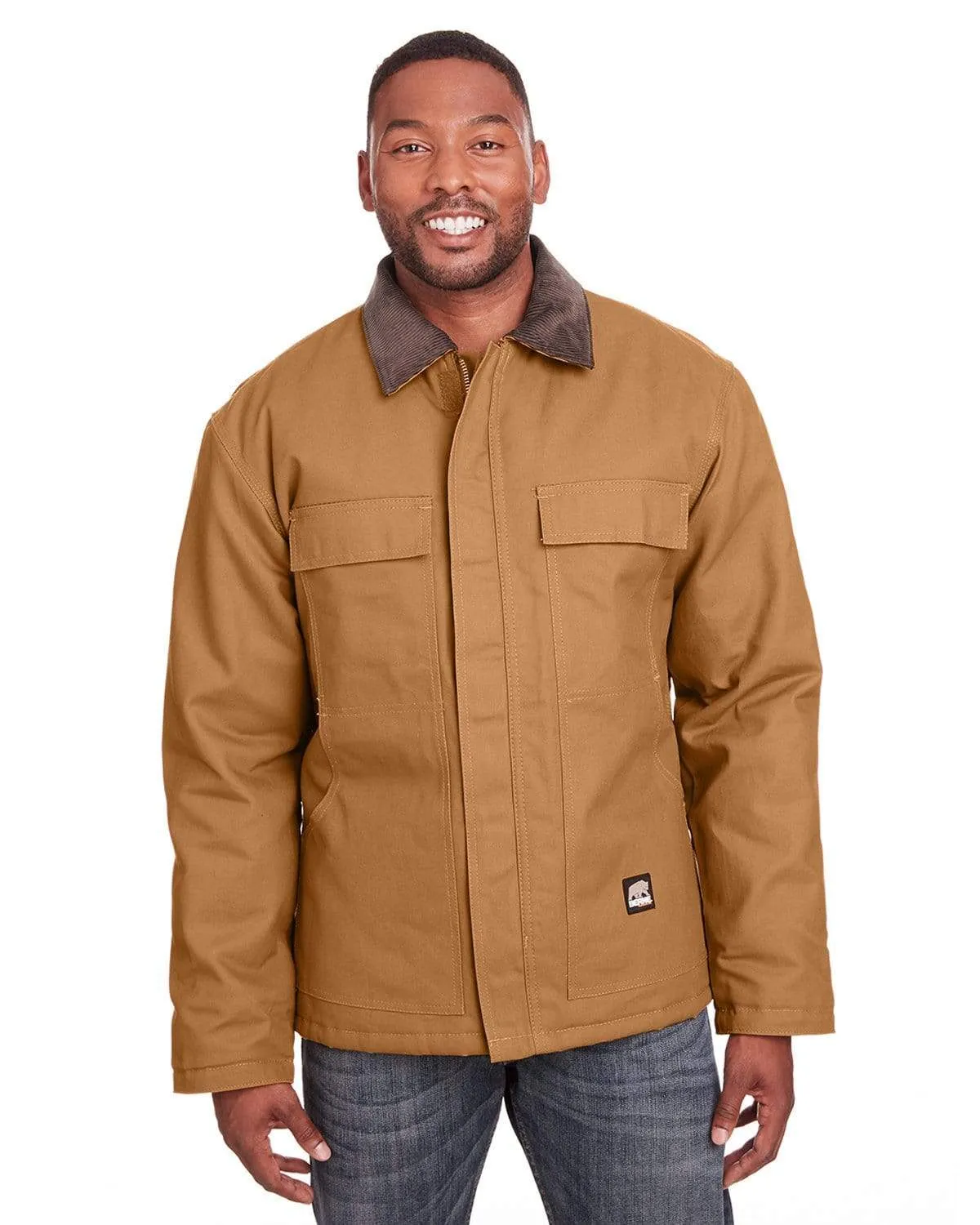 Step Into Strength Berne - Men'S Heritage Duck Chore Coat