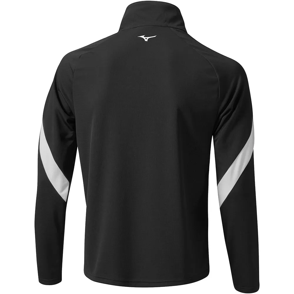 Cyber Monday Sale Mizuno Breath Thermo Drop 1/4 Zip Pullover - Black