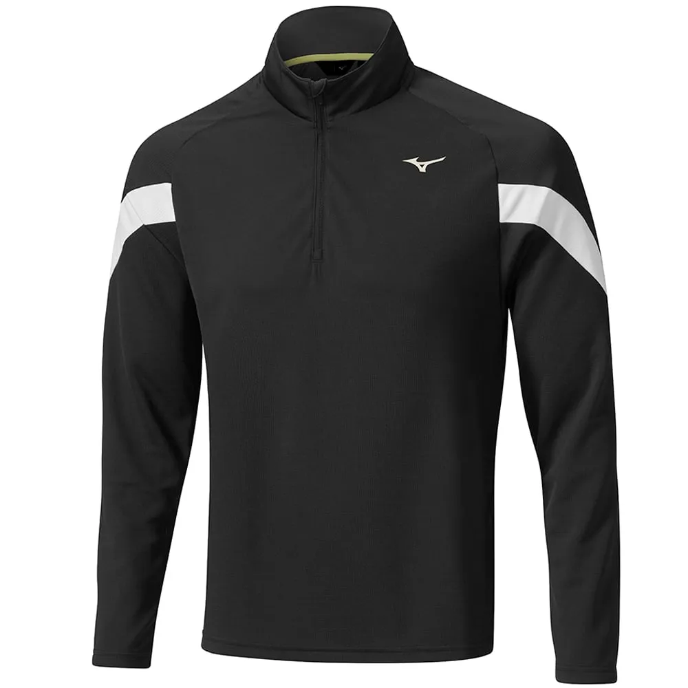Father's Day Sale Deal Of The Century Mizuno Breath Thermo Drop 1/4 Zip Pullover - Black