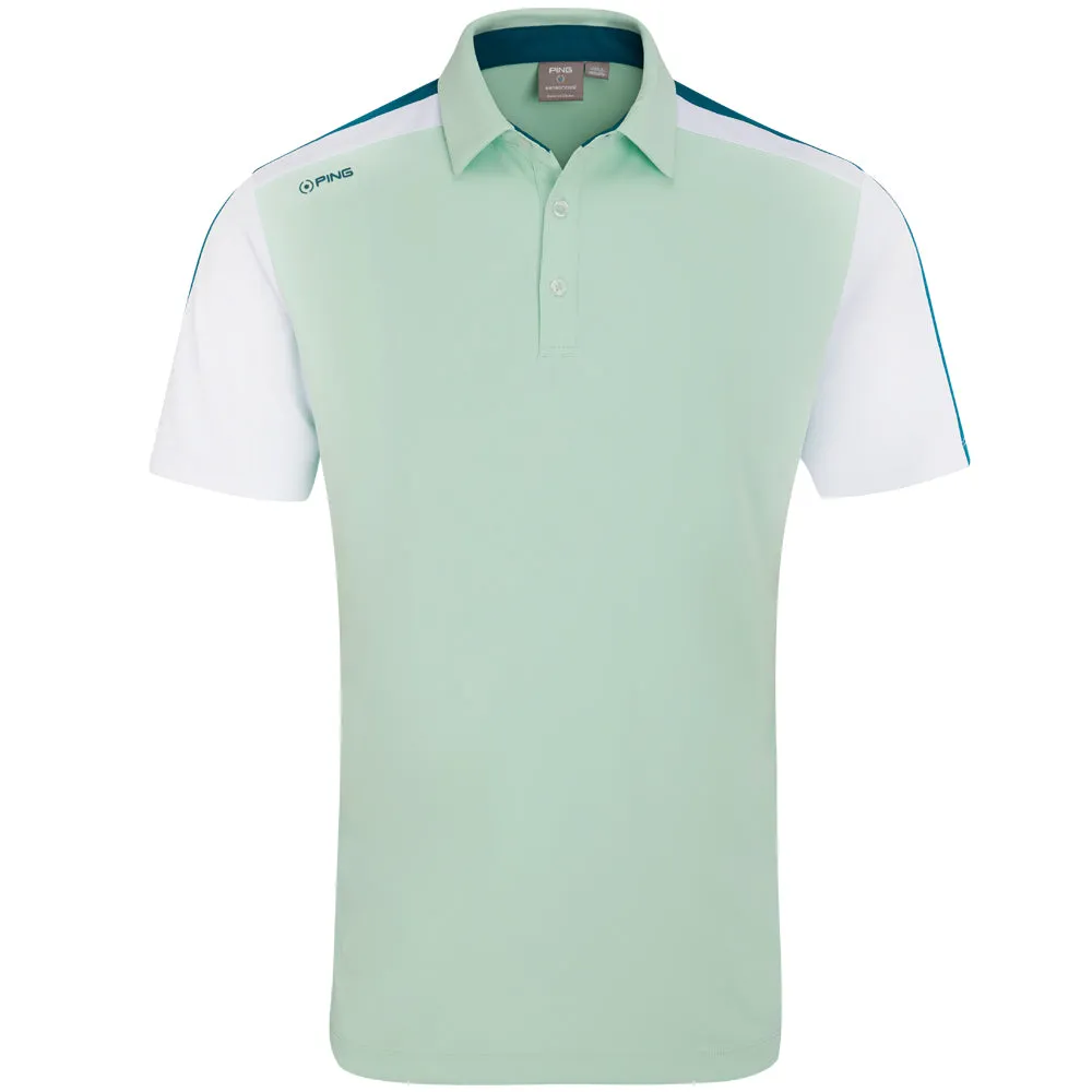 Dare to Lead Ping Kelly Polo Shirt - Misty Green Multi